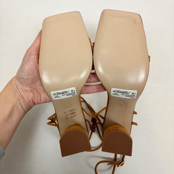 FLAW SCHUTZ Pompeii Sandal in Cuoio Brown Size 7.5 - Picture 8 of 10